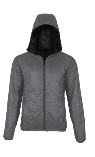 [PRODUCTION 2ND] Men's Torrid Jacket - Hood - Large - Wolf Grey 20D/Black 10D (319315)