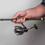 How to properly hold a Saga rod for optimal sensitivity and performance.