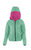 [OVERSTOCK] Women's Torrid Jacket - Hood - Medium - Robin Egg Blue 10D/Pink 10D (315163.07)
