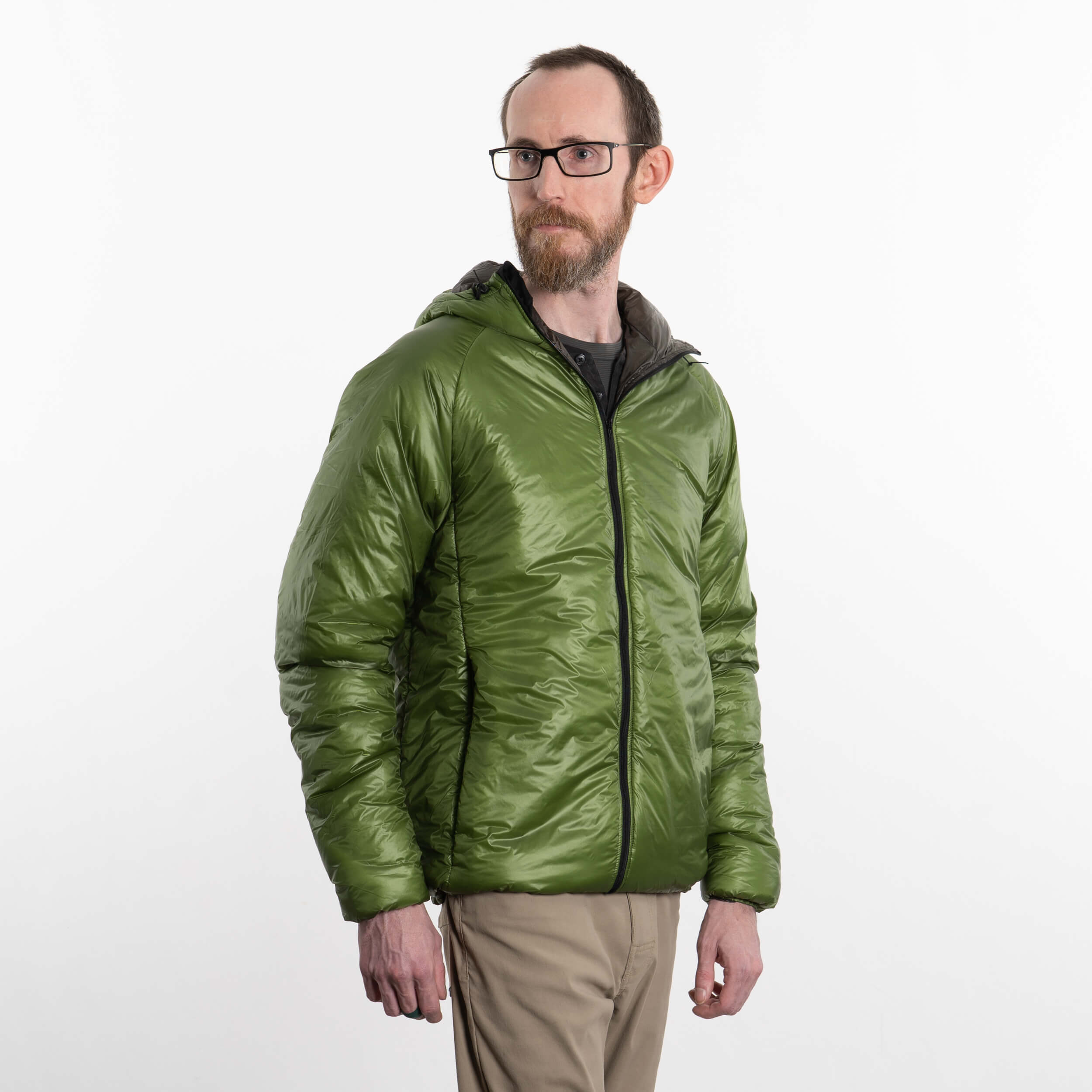 Men's Medium-Weight Tall Puffer Jacket