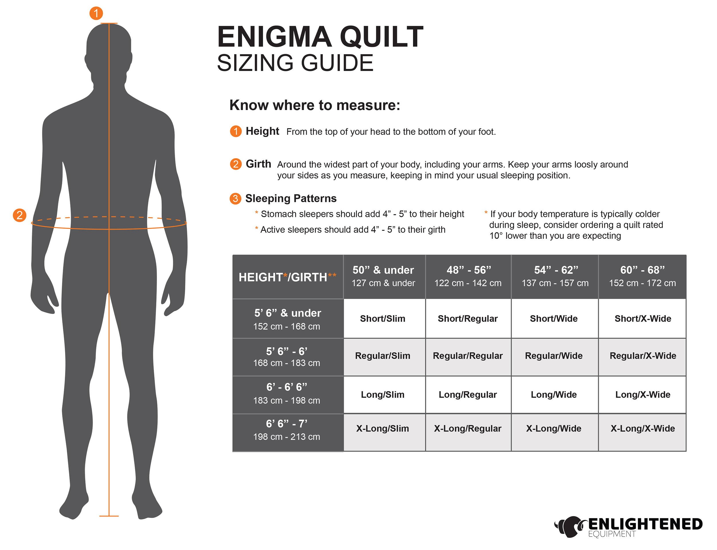 The Enigma Sleeping Quilt | Enlightened Equipment