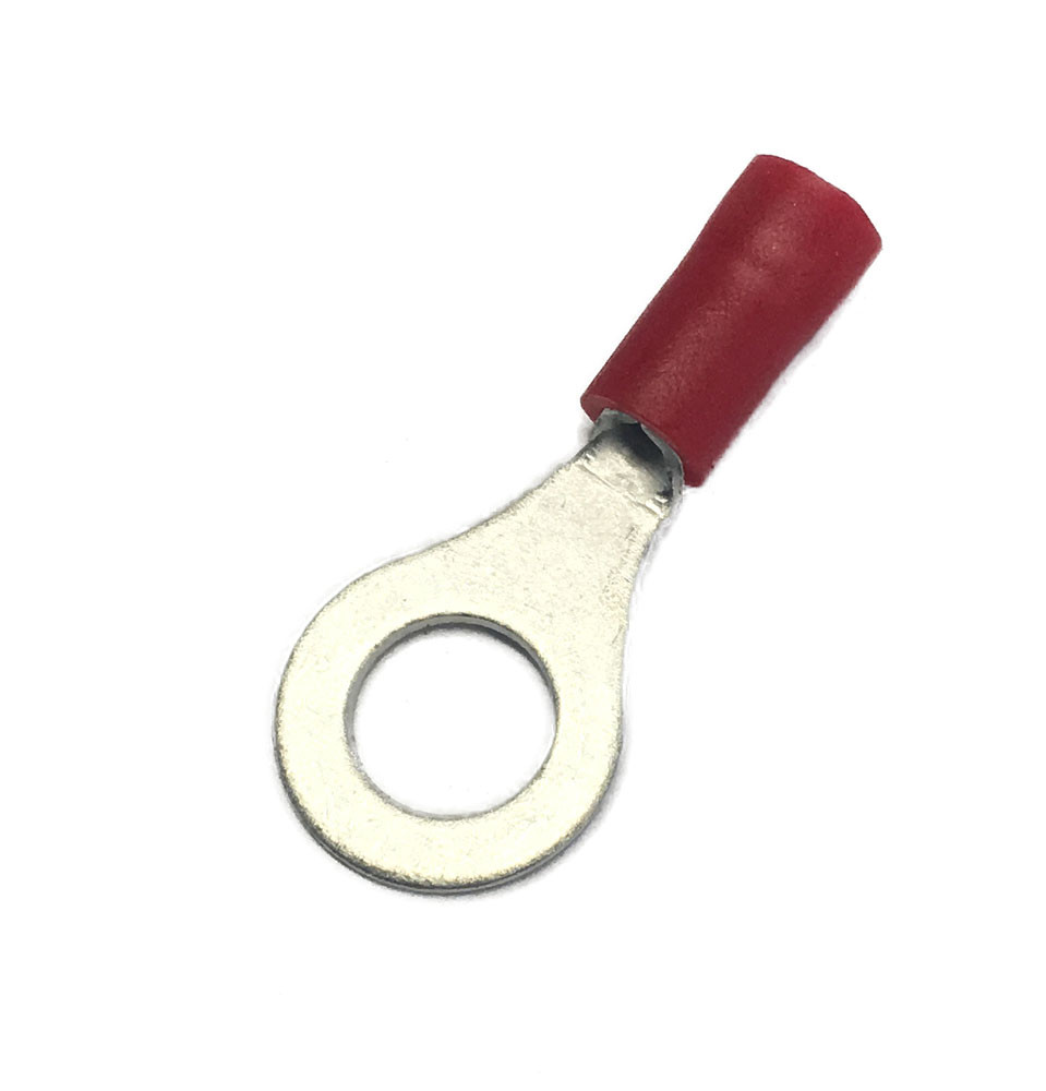 Insulated Red Ring M5 Terminal, Pack of 25 Wolfchester Australia