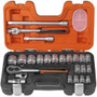 Bahco 1/2" 24 Piece Socket Set