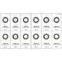 Metric Dowdy Washer Grab Kit 205 Piece (GK2640 205)