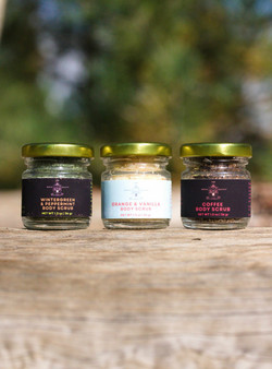 sugar scrub trio