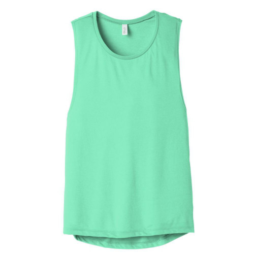 Bella+Canvas Women's Flowy Scoop Muscle Tank-AiNGrp