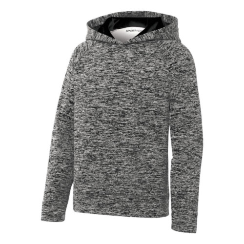 Youth Electric Heather Hooded Sweatshirt-AiNGrp