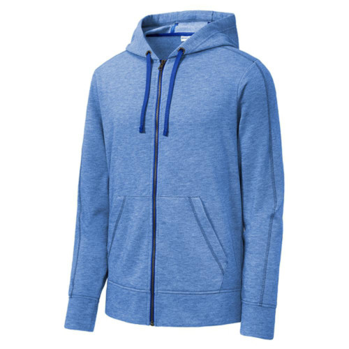 Tri-Blend Fleece Full-Zip Hoodie-AiNGrp