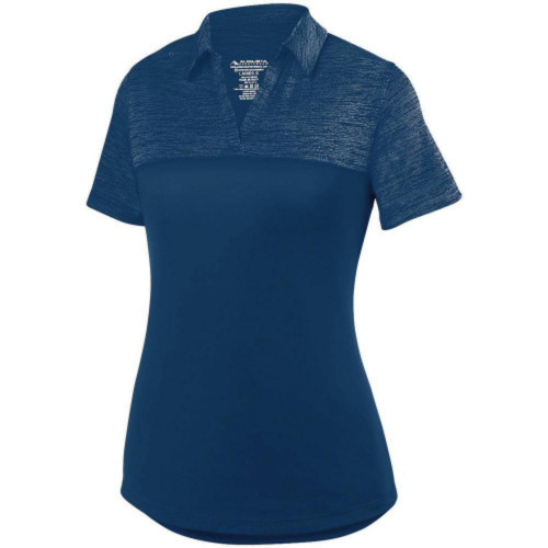 Ladies Shadow Tonal Heather Polo-AiNGrp