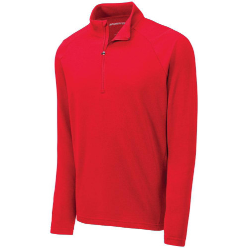 Embroidered lightweight French Terry 1/4 Pullover-AiNGrp