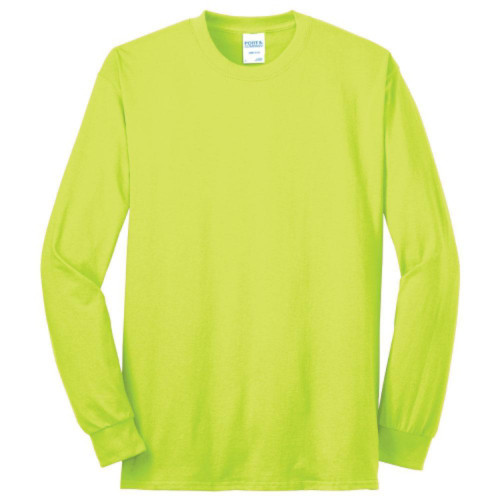 Safety Long Sleeve Core Blend Tee-AiNGrp