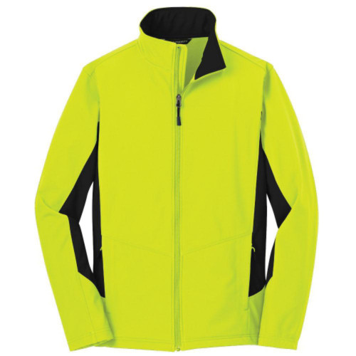 Safety Core Colorblock Soft Shell Jacket-AiNGroup