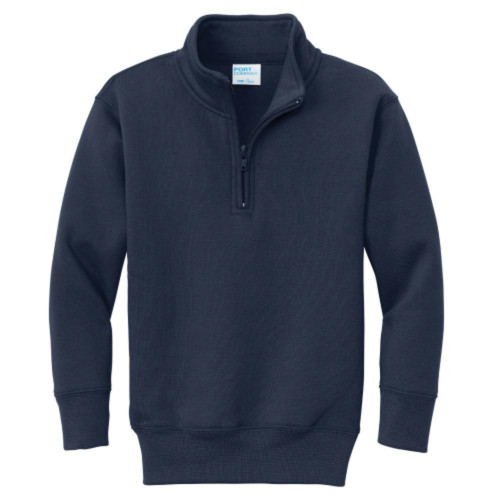 Youth Core Fleece 1/4-Zip Pullover Sweatshirt-AiNGrp