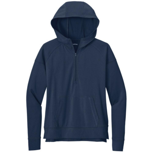 Ladies Sport-Wick Stretch Half Zip Hoodie-AiNGrp