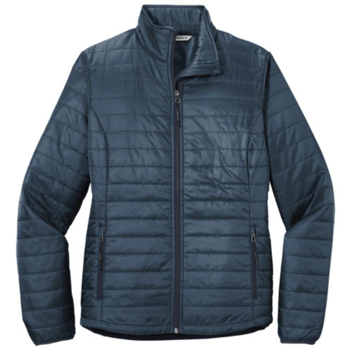 Ladies Packable Puffy Jacket-AiNGroup