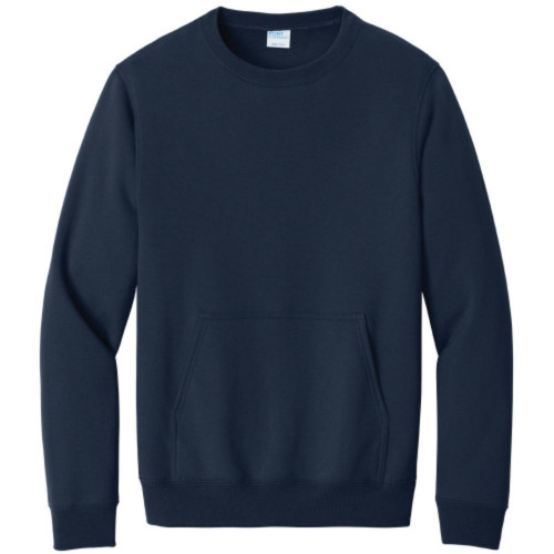 Core Fleece Crewneck Pocket Sweatshirt-AiNGrp