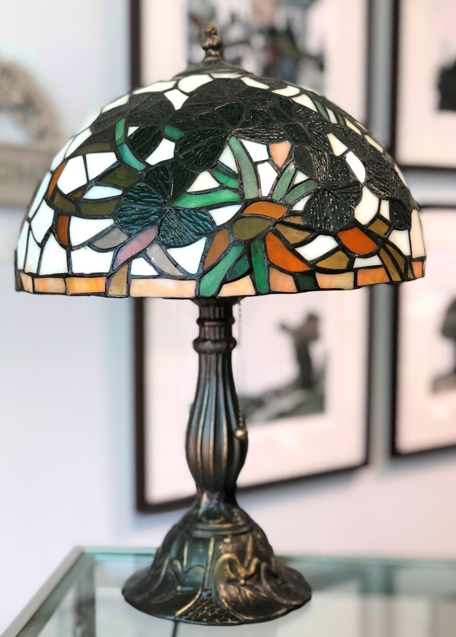 shamrock tiffany lamp