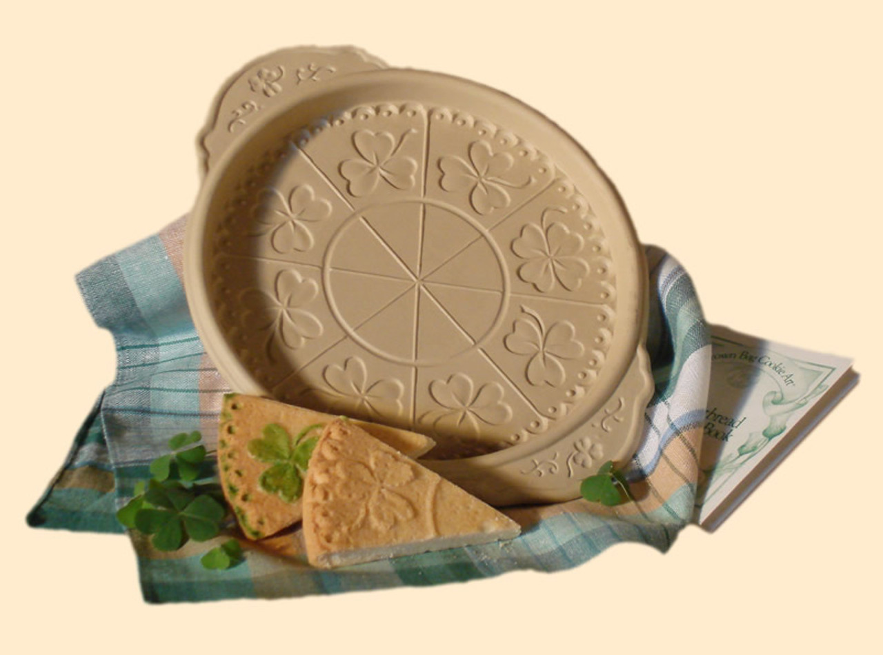 Celtic Spring Ceramic Shortbread Pan