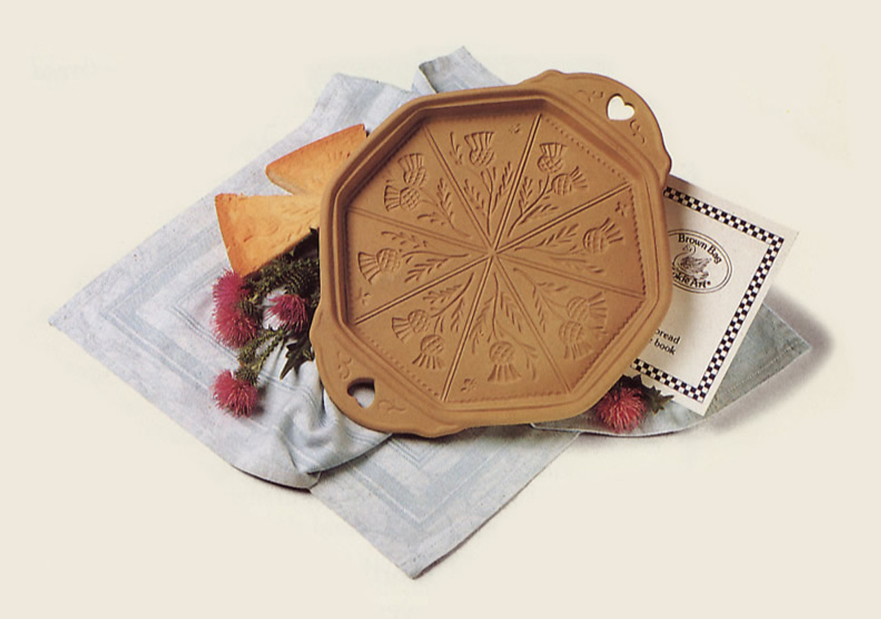 Brown Bag Shortbread Cookie Pan, Celtic Knot Design 