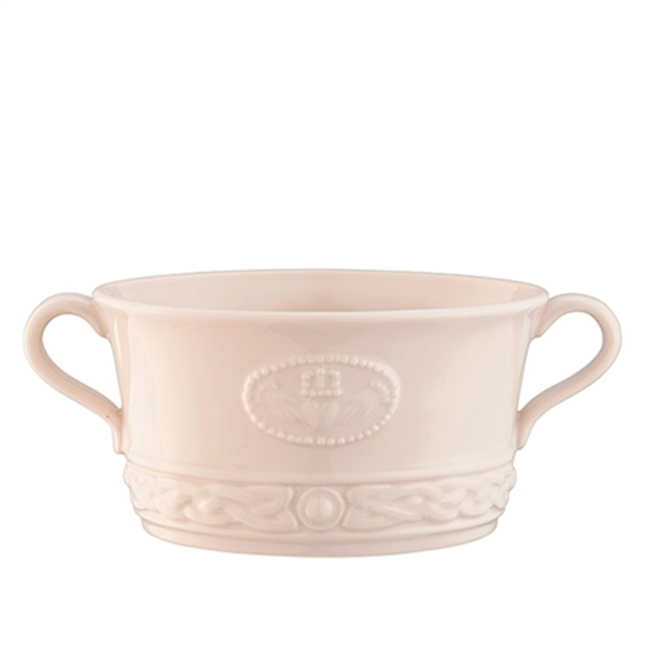 https://cdn11.bigcommerce.com/s-jastoic7ob/images/stencil/1280x1280/products/613/857/Belleek_Classic_Claddagh_Handled_Soup_Bowl__82831.1636057012.jpg?c=2