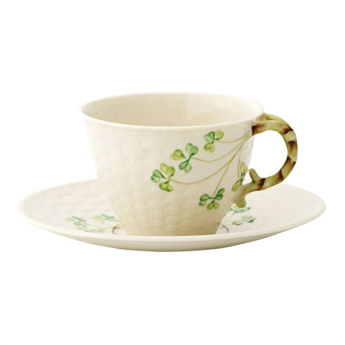 Belleek Shamrock Teapot - The Twisted Shamrock