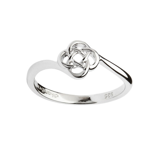 Details about   925 Sterling Silver Celtic Trinity Triquetra Knot Ring J/5 L/6 N/7 P/8 R/9 T/10 
