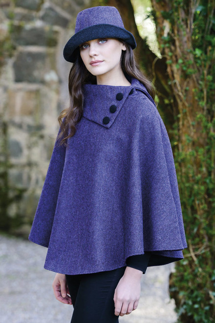 Mucros Weavers Wool Poncho