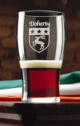 Coat of Arms Tavern Glass (set of 4)
