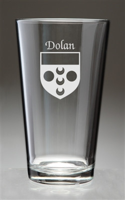 Coat of Arms Pint Glass (set of 4)