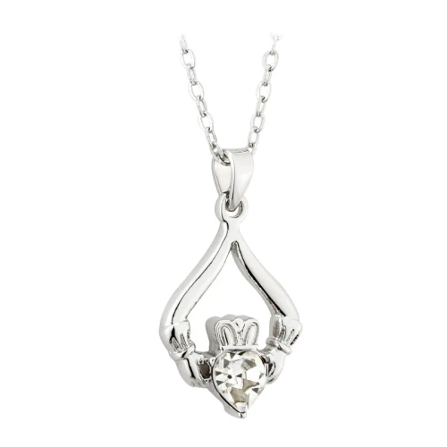 Claddagh Birthstone- April