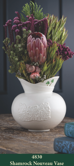 Shamrock Nouveau Vase Edition Piece 2027- Special Order Only
