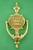 Claddagh "Céad Mile Fáilte" Brass Door Knocker - Plain