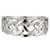 Women's Sterling Silver Woven Celtic Knot Ring 