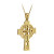 14K Yellow Gold Celtic Cross Pendant