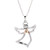 SS Swarovski Guide Me Angel Trinity Pendant