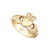 Ladies 14 Karat Gold Claddagh Ring
