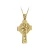 10K Gold Small Celtic Cross Pendant