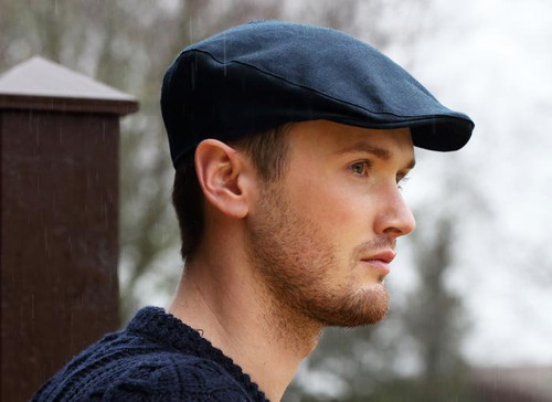 DONEGAL TOURING CAP - NAVY LINEN - The 