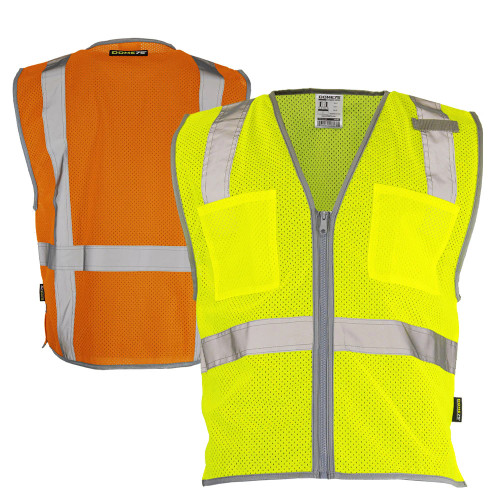 Dome75 Hi-Vis ANSI Class 2 Viz-Cool Mesh Safety Vest