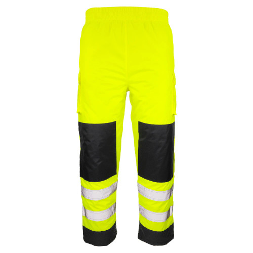 Dome75 Class E Hi-Vis Black Bottom Thermal Winter Pant
