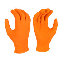Radians  6Mil Nitrile Diamond Grip Disposable Industrial Grade Glove (Box of 100)