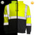 Dome75 Hi-Vis Class 3 Viz-Tuff Fleece Black Bottom Pullover Hoodie