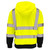 Dome75 Hi-Vis Class 3 Viz-Tuff Fleece Black Bottom Pullover Hoodie