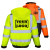 Dome75 Hi-Vis Class 3 Black Bottom Thermal Bomber Jacket