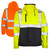 Dome75 Class 3 Hi-Vis Black Bottom Thermal Chore Coat