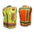 Radians SV55 Class 2 Heavy Woven Two Tone Woven/Mesh Engineer Vest