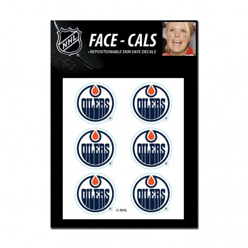 Wincraft Edmonton Oilers Tattoo Face Cals Special Order