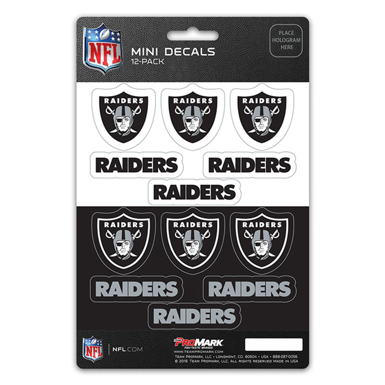 Las Vegas Raiders Fuzzy Dice