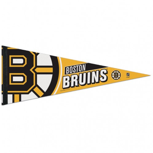 Boston Bruins Pennant 12x30 Premium Style Caseys Distributing
