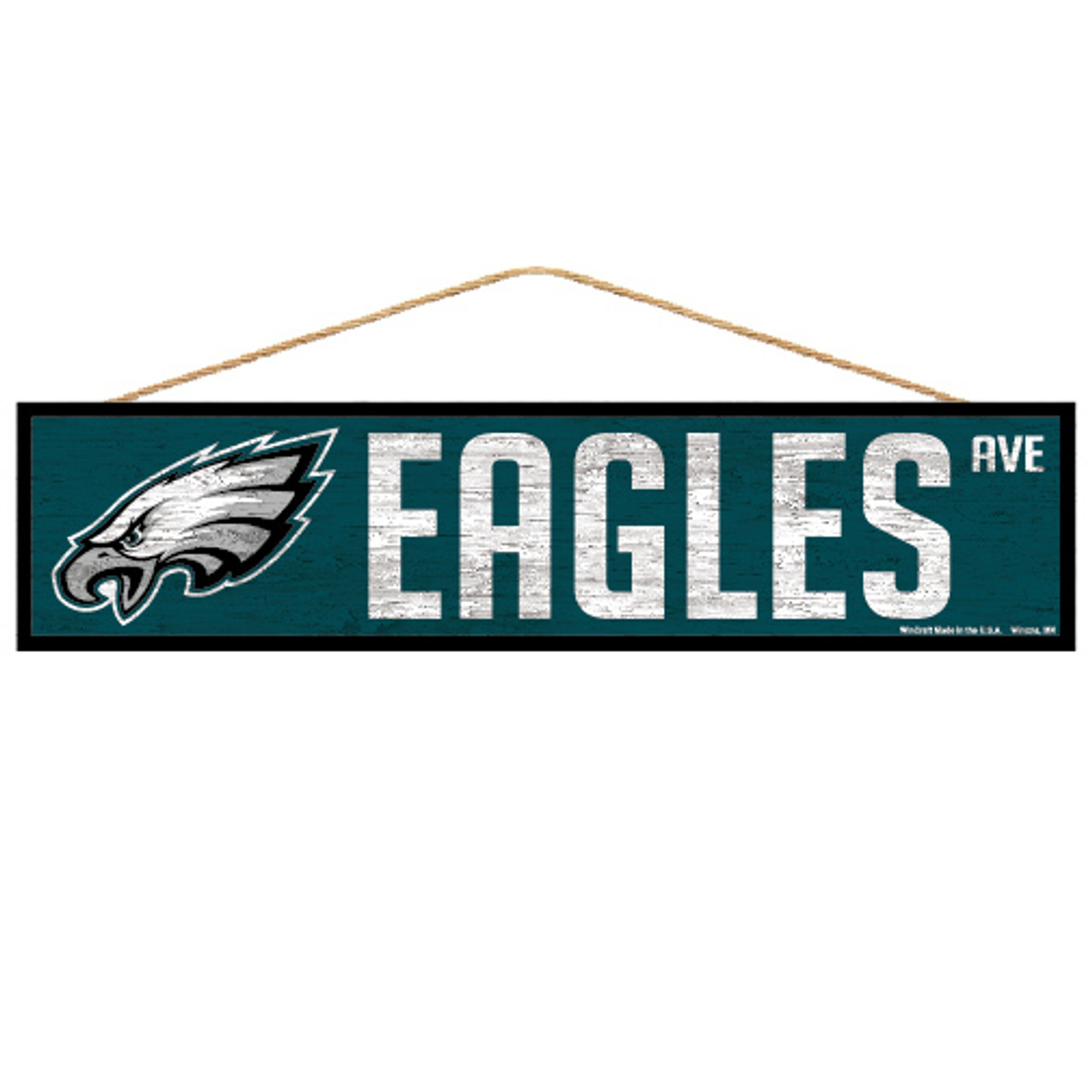 Philadelphia Eagles Sign 4x17 Wood Avenue Design - Caseys Distributing